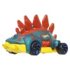 HOT WHEELS MONSTER TRUCK ȘI MAȘINUȚĂ METALICĂ MOTOSAURUS