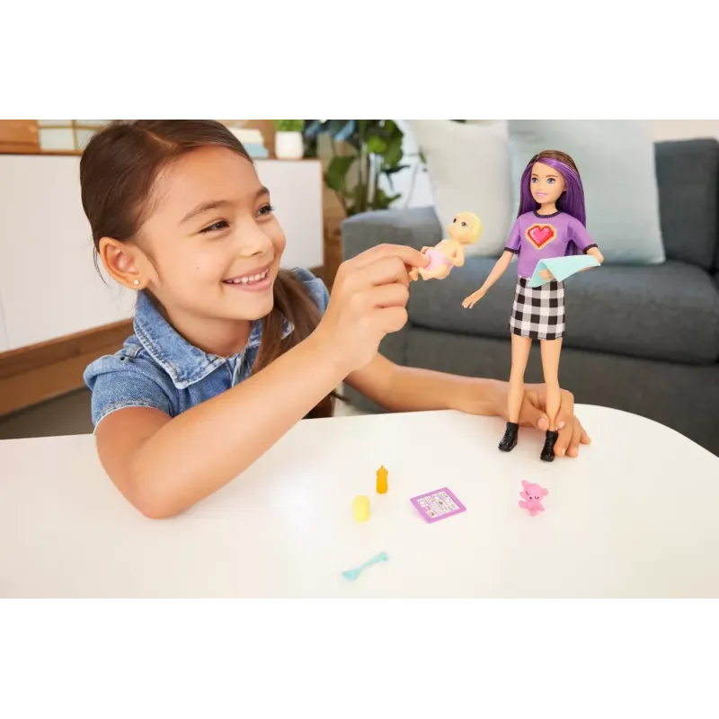 BARBIE PAPUSA SKIPPER FIRST JOBS BABYSITTER PAPUSA SATENA