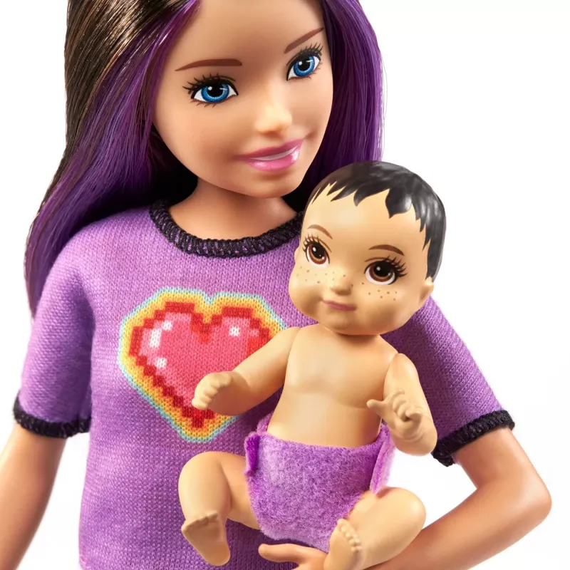 BARBIE PAPUSA SKIPPER FIRST JOBS BABYSITTER PAPUSA SATENA