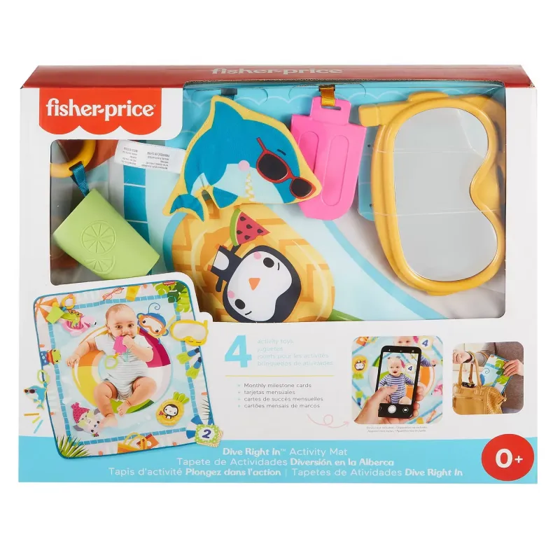 FISHER PRICE COVORAȘ CU ACTIVITĂȚI