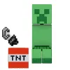 MINECRAFT CRAFT A BLOCK FIGURINĂ CREEPER 8CM