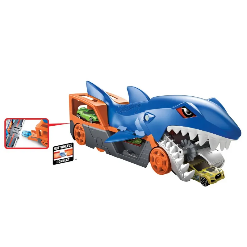 HOT WHEELS TRANSPORTATOR RECHIN CU MAȘINUȚĂ INCLUSA