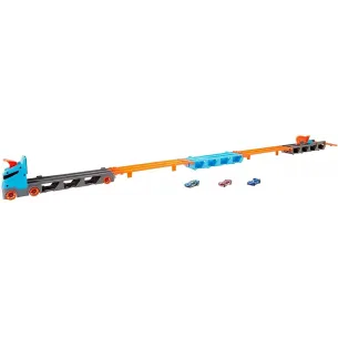 HOT WHEELS 2 IN 1 MEGA TRANSPORTATOR MASINI PISTA
