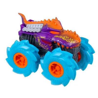 HOT WHEELS MONSTER TRUCK MAȘINUȚĂ TWISTER TREDZ MEGA WREX ALBASTRU SCARA 1:43