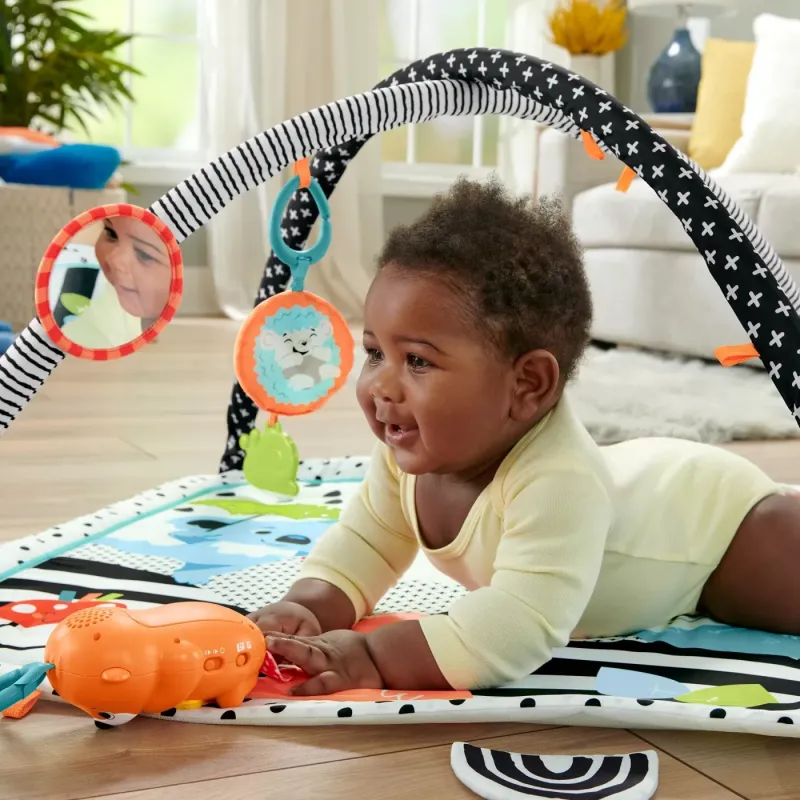 FISHER PRICE SALTEA MUZICĂLA 3 IN 1 CU CENTRU DE ACTIVITĂȚI