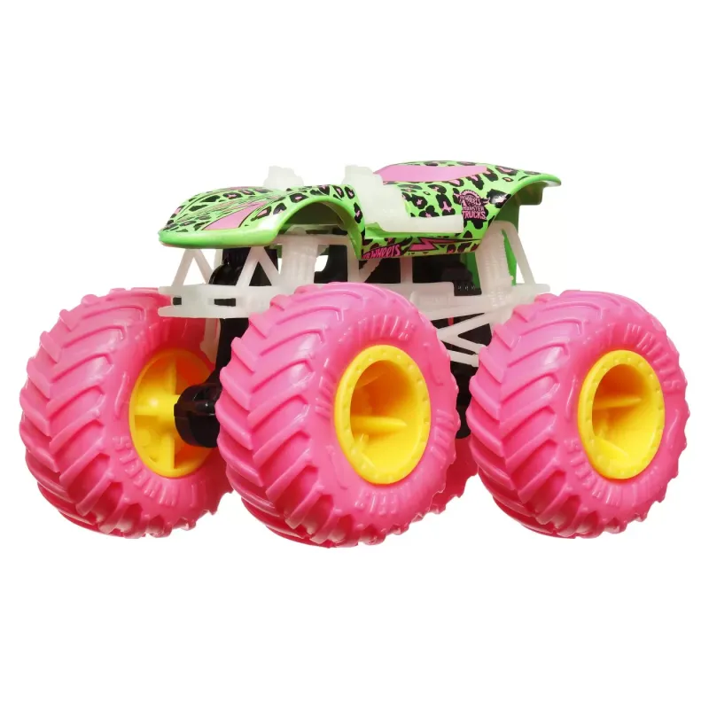 HOT WHEELS MONSTER TRUCK GLOW IN THE DARK MAȘINUȚĂ TWIN MILL SCARA 1:64