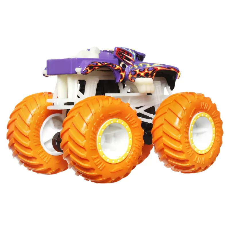 HOT WHEELS MONSTER TRUCK GLOW IN THE DARK MAȘINUȚĂ HOTWEILER SCARA 1:64