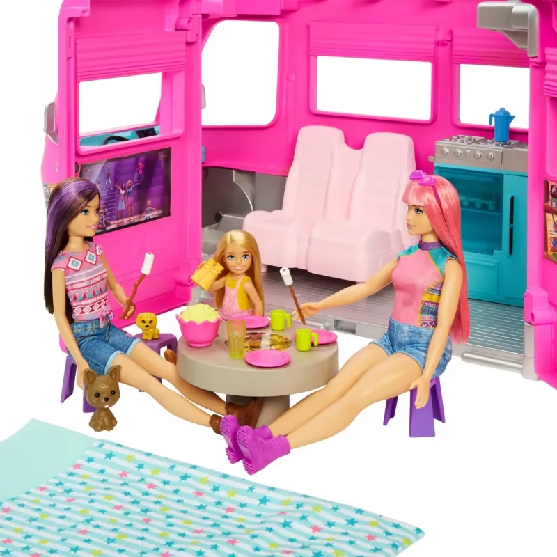BARBIE VEHICUL DREAM CAMPER