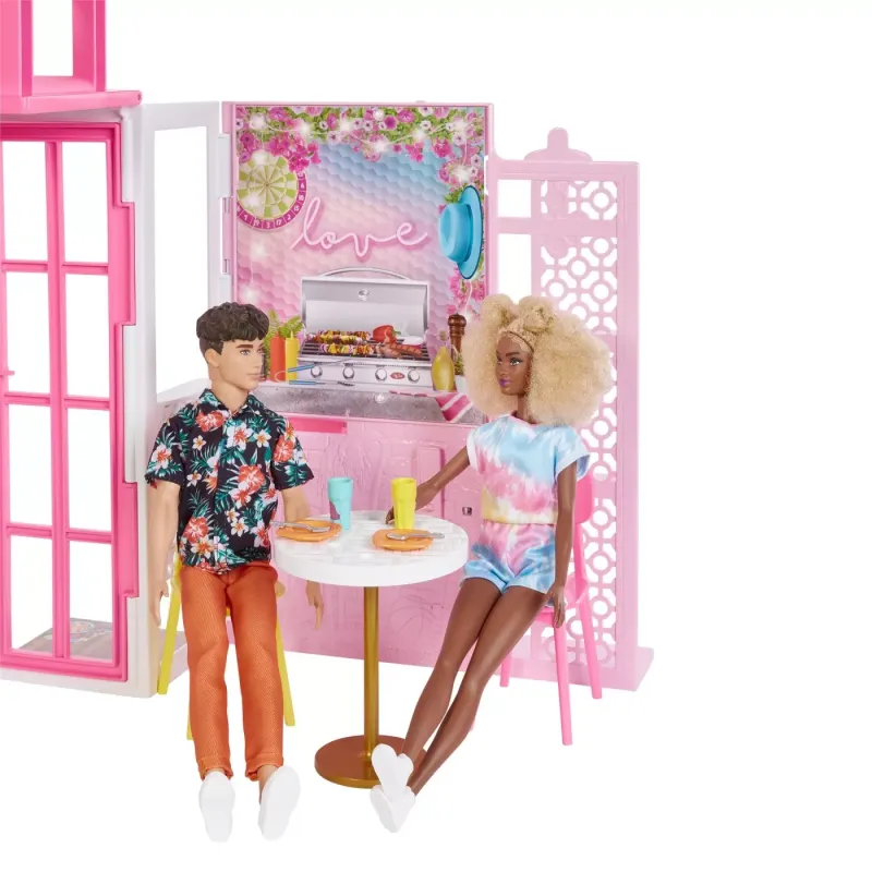 BARBIE SET CASA BARBIE CU 4 CAMERE