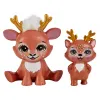 ENCHANTIMALS SET PAPUSI SURORI ȘI ANIMALUTELE LOR  DANESSA DEER ȘI SPRINT ȘI DANETTA DEER ȘI FLEET