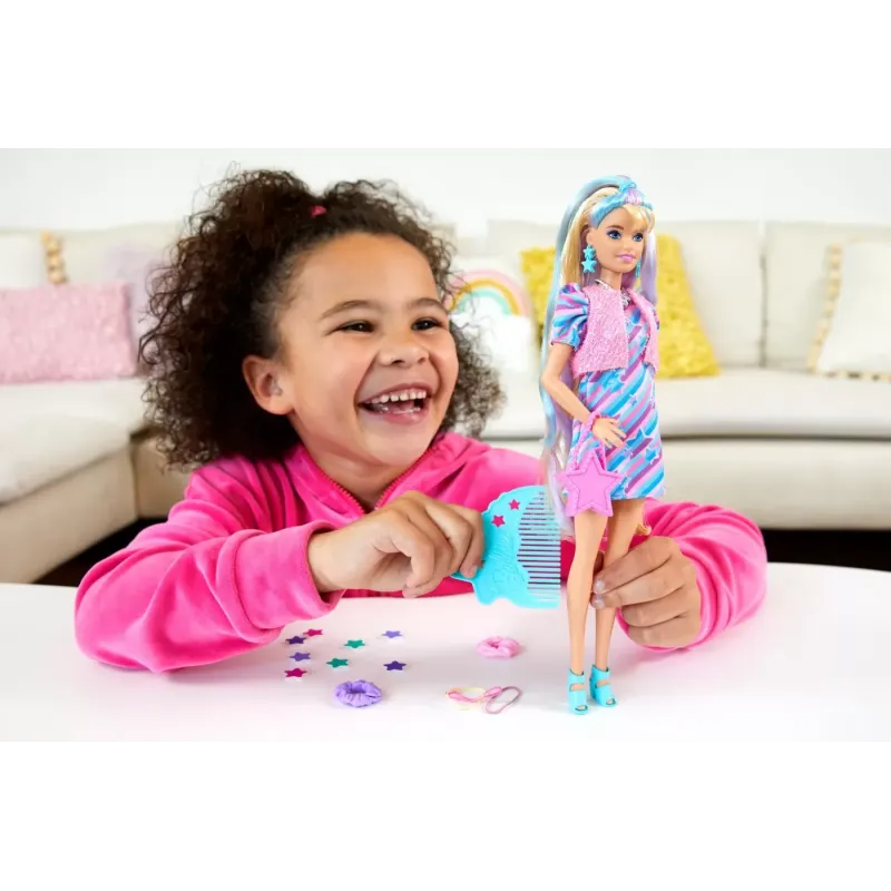 BARBIE TOTALLY HAIR PAPUSA BARBIE BLONDA