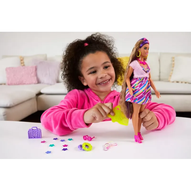 BARBIE TOTALLY HAIR PAPUSA BARBIE SATENA