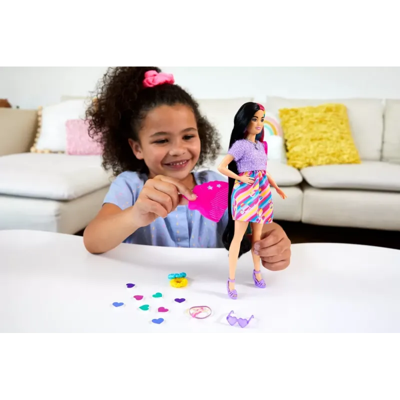 BARBIE TOTALLY HAIR PAPUSA BARBIE BRUNETA