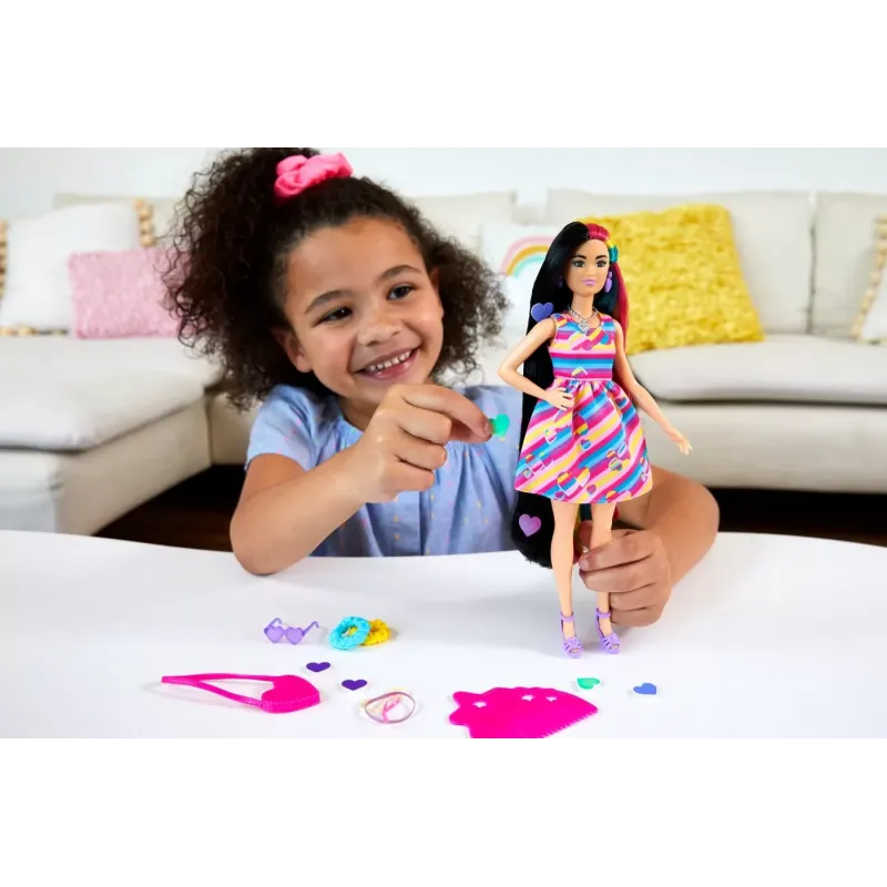 BARBIE TOTALLY HAIR PAPUSA BARBIE BRUNETA