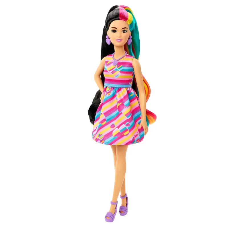 BARBIE TOTALLY HAIR PAPUSA BARBIE BRUNETA