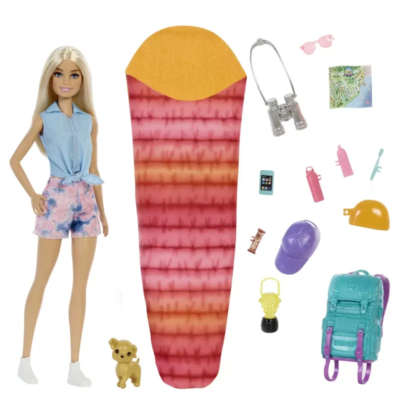 BARBIE CAMPING BARBIE MALIBU CU ACCESORII