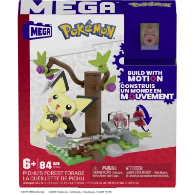 POKEMON MEGA SET DE CONSTRUCTIE FORAJELE FORESTIERE ALE LUI PICHU