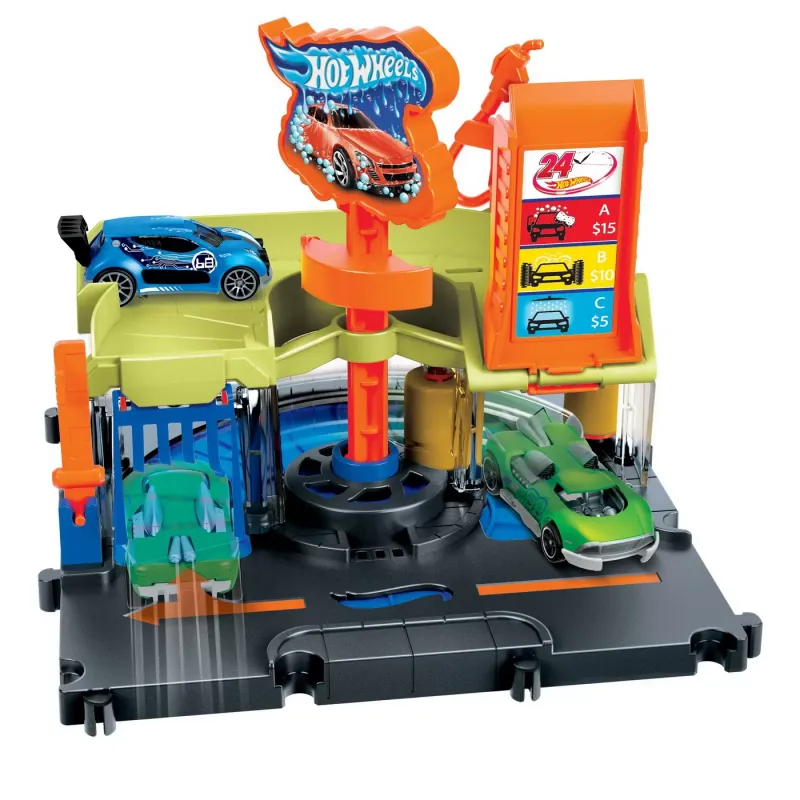 HOT WHEELS CITY SPALATORIE AUTO