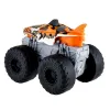 HOT WHEELS MONSTER TRUCK ROARIN WRECKERS TIGER SHARK CU FUNCTII ȘI SUNETE SCARA  1:43