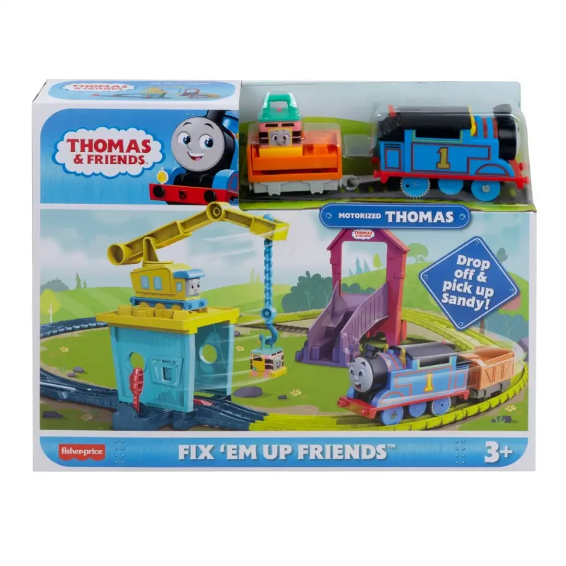 THOMAS SET DE JOACĂ MOTORIZAT CARLY ȘI SANDY