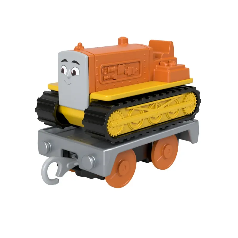 THOMAS LOCOMOTIVA MOTORIZATA ECHIPA PE SANTIER THOMAS AND TERENCE CU 2 VAGOANE