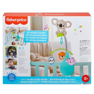 FISHER PRICE CARUSEL MUZICĂL 3 IN 1
