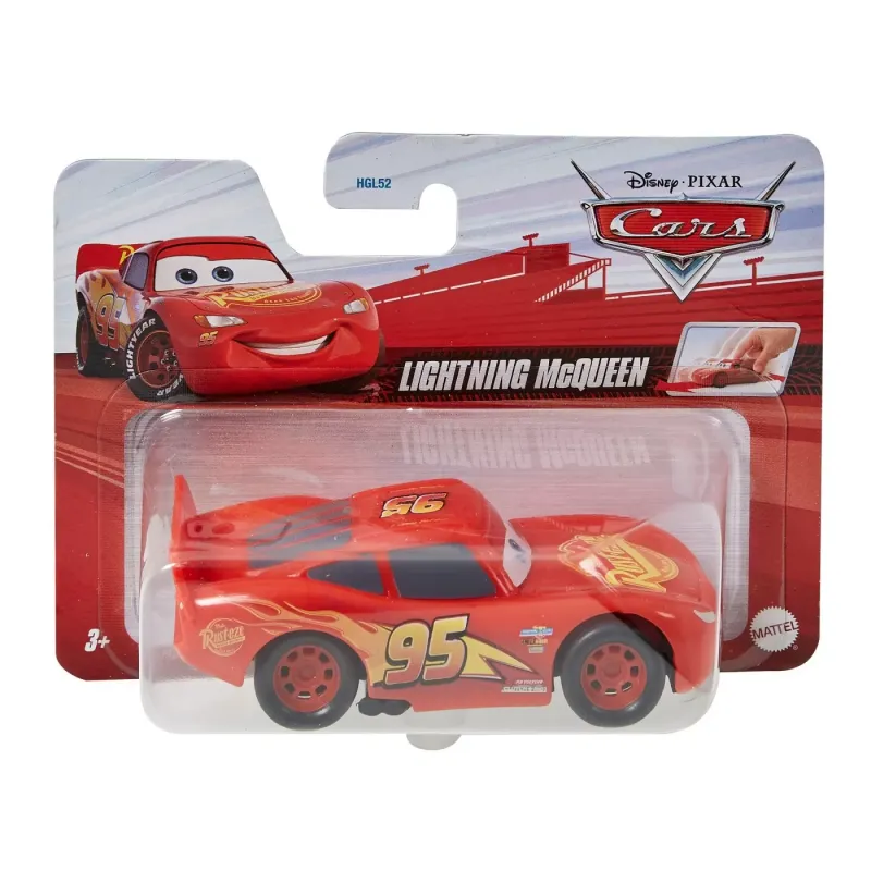 CARS MAȘINUȚĂ CU SISTEM PULLBACK FULGER MCQUEEN SCARA 1:43