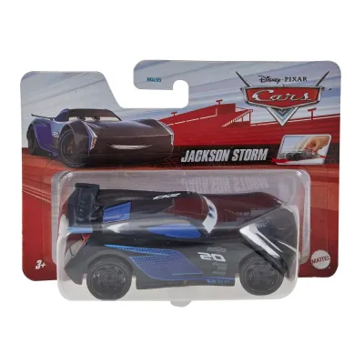 CARS MAȘINUȚĂ CU SISTEM PULLBACK JACKSON STORM SCARA 1:43