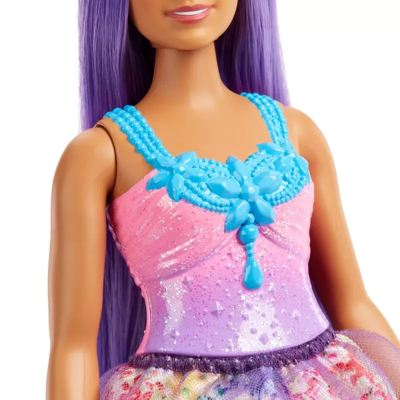 BARBIE DREAMTOPIA PAPUSA PRINTESA CU PAR MOV