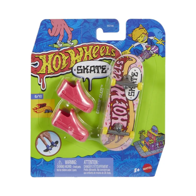 HOT WHEELS SET PLACA ȘI PANTOFI DE SKATE
