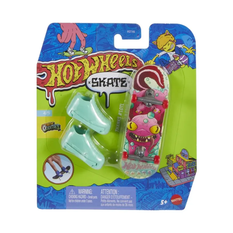 HOT WHEELS SET PLACA ȘI PANTOFI DE SKATE