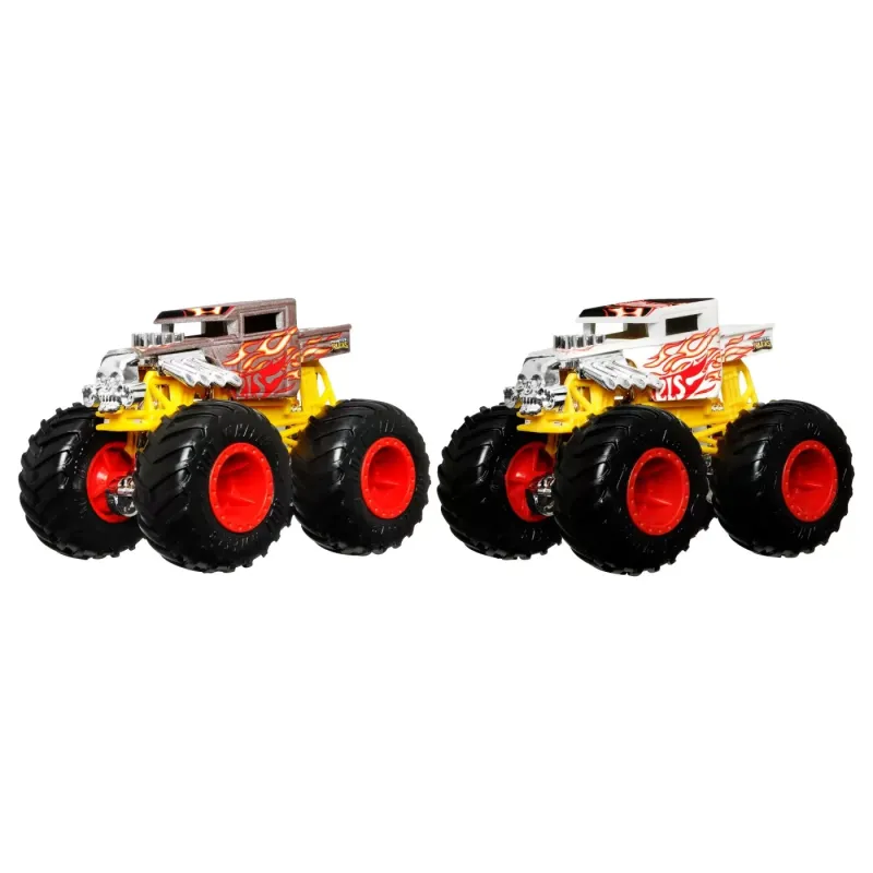 HOT WHEELS MONSTER TRUCK CAMION BONE SHAKER CU CULORI SCHIMBATOARE SCARA 1:64