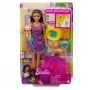 BARBIE SET PAPUSA BARBIE PUP ADOPTION