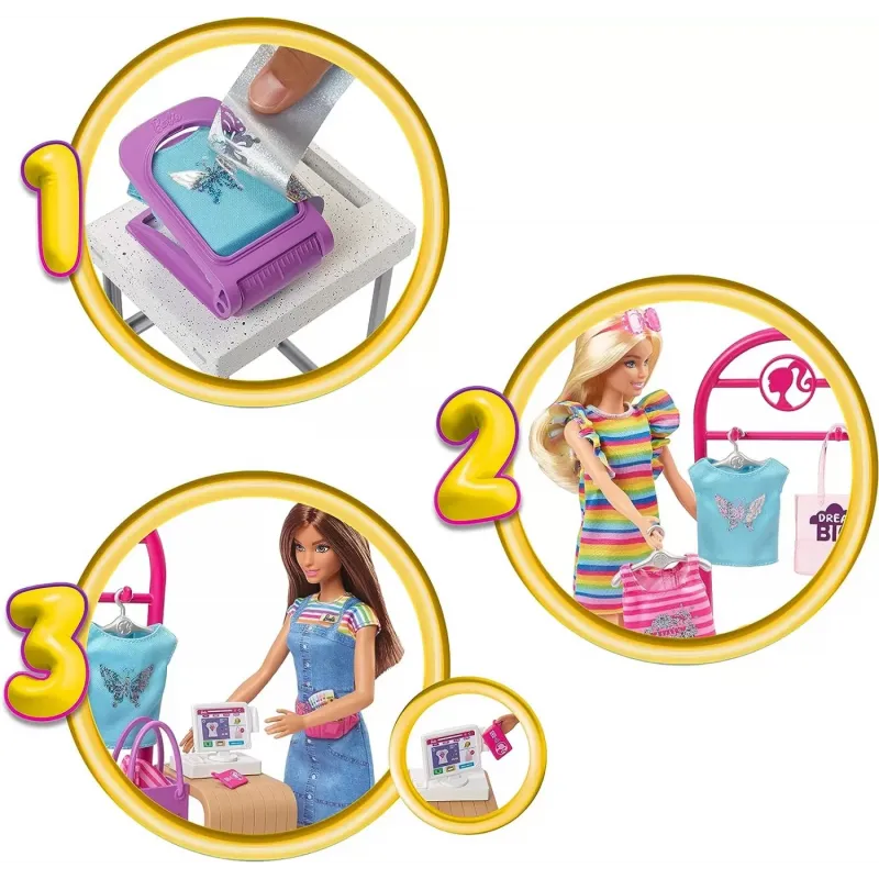BARBIE SET BARBIE MAGAZINUL DE IMPRIMAT
