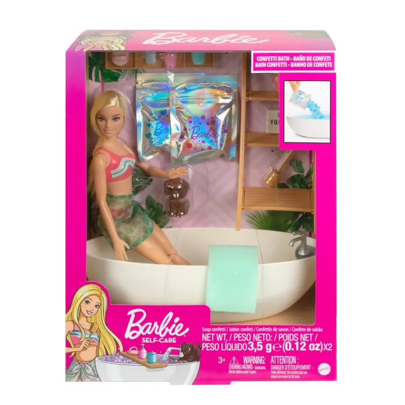BABRIE SELF CARE SET PAPUSA ȘI BAIE CU CONFETTI