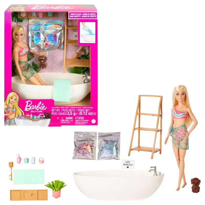 BABRIE SELF CARE SET PAPUSA ȘI BAIE CU CONFETTI