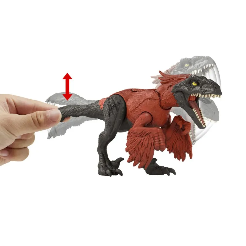 JURASSIC WORLD CHAOS THEORY STRIKE ATTACK DINOZAUR PYRORAPTOR