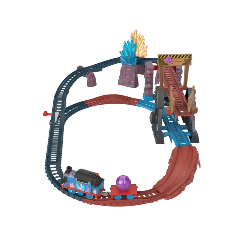 THOMAS SET DE JOACĂ CRYSTAL CAVES ADVENTURE CU LOCOMOTIVA MOTORIZATA THOMAS