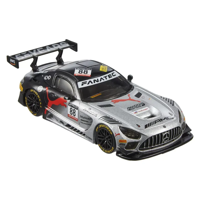 HOT WHEELS PREMIUM REAL RIDERS MAȘINUȚĂ METALICĂ MERCEDES AMG GT3 SCARA 1:43