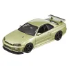 HOT WHEELS PREMIUM REAL RIDERS MAȘINUȚĂ METALICĂ NISSAN SKYLINE GT-R SCARA 1:43