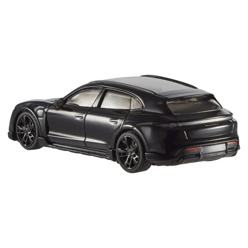 HOT WHEELS PREMIUM REAL RIDERS MAȘINUȚĂ METALICĂ PORSCHE TAYCAN TURBO S CROSS TURISMO SCARA 1:43