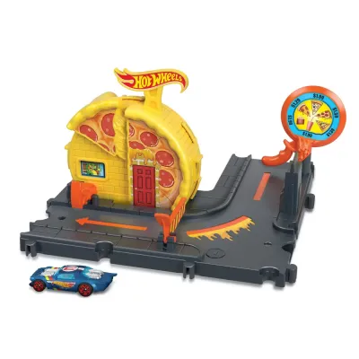 HOT WHEELS CITY EXPLORER SPEEDY PIZZA PICK UP