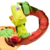 CARS SET DE JOACĂ DINO ȘI MAȘINUȚĂ CAVE FULGER MCQUEEN