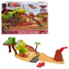 CARS SET DE JOACĂ DINO ȘI MAȘINUȚĂ CAVE FULGER MCQUEEN