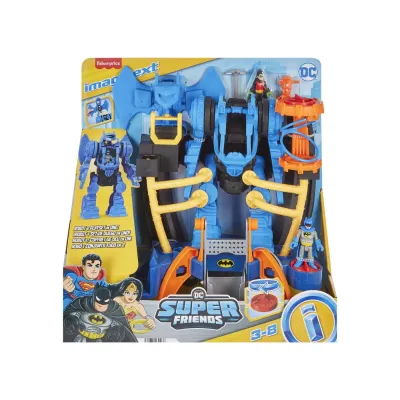 FISHER PRICE IMAGINEXT DC SUPER FRIENDS ROBOT BATMAN ȘI CENTRU DE COMANDĂ