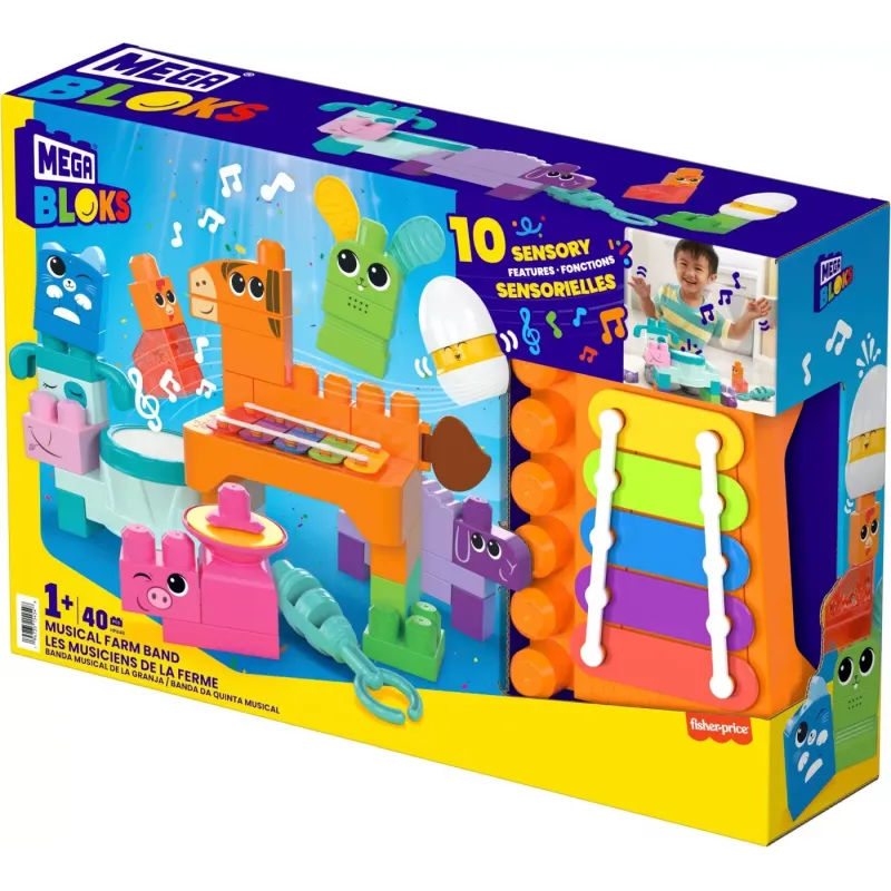 MEGA BLOKS SET DE CONSTRUCTIE 40 PIESE