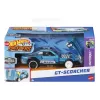 HOT WHEELS MAȘINUȚĂ METALICĂ CU SISTEM PULL BACK GT SCORCHER SCARA 1:43