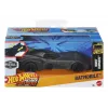 HOT WHEELS MAȘINUȚĂ METALICĂ CU SISTEM PULL BACK BATMOBILE NIGHT BURNERZ SCARA 1:43
