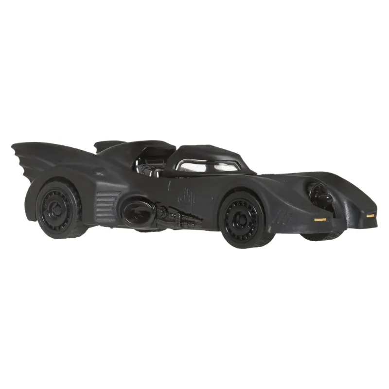 HOT WHEELS MAȘINUȚĂ METALICĂ CU SISTEM PULL BACK BATMOBILE NIGHT BURNERZ SCARA 1:43