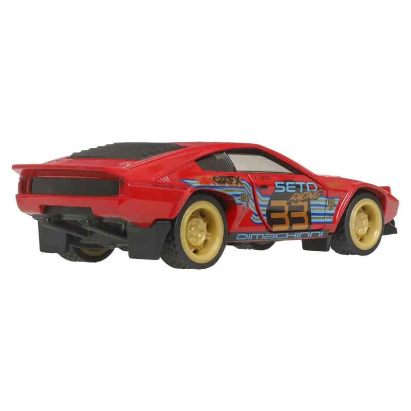 HOT WHEELS MAȘINUȚĂ METALICĂ CU SISTEM PULL BACK DIMACHINNI VELOCE NIGHT BURNERZ SCARA 1:43